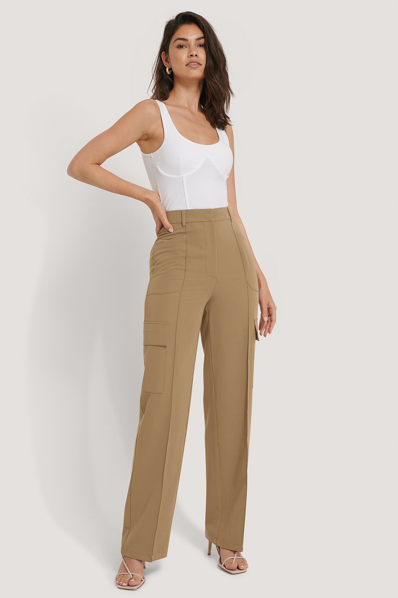 bee inspired cargo pants