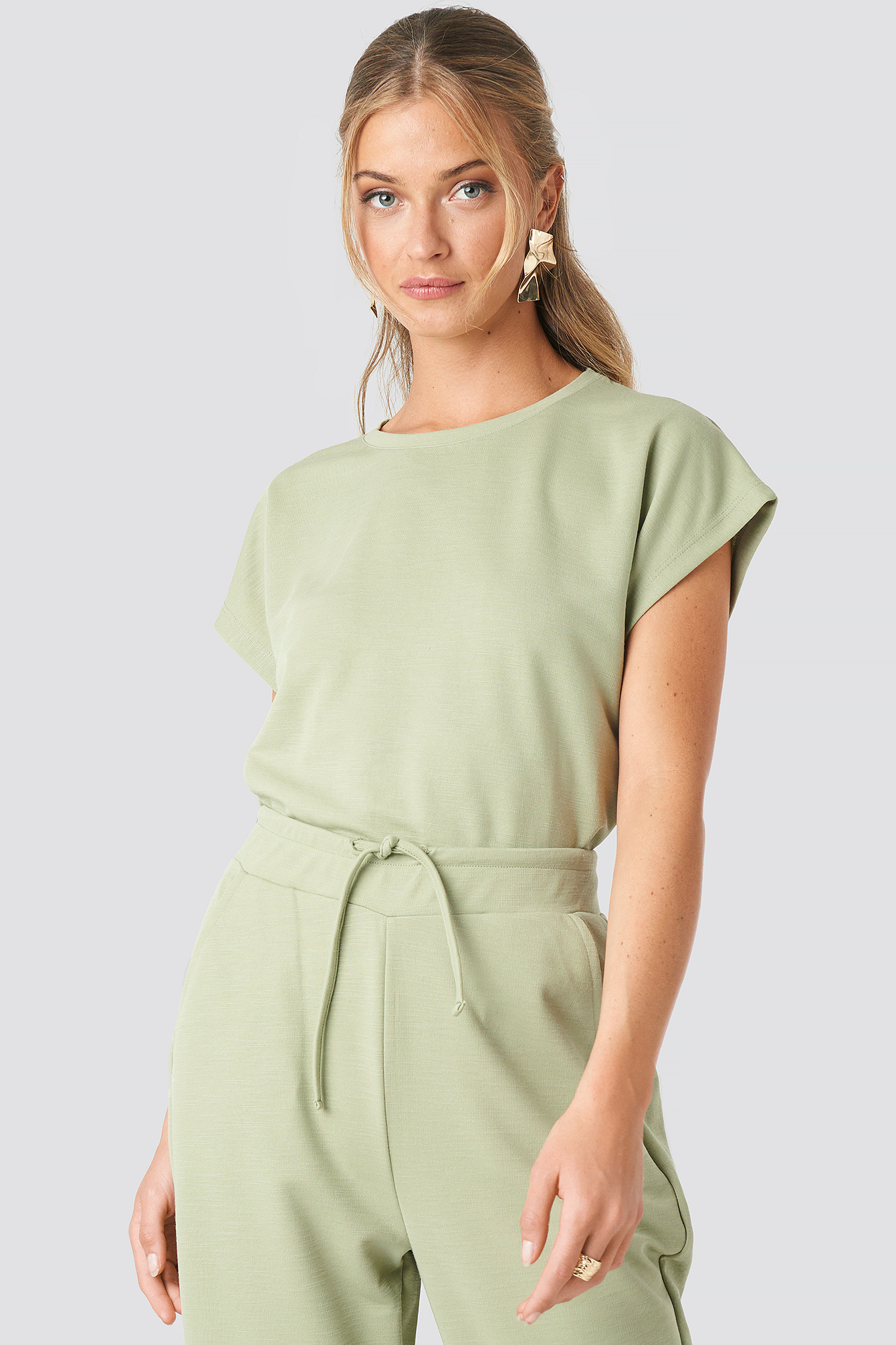 Basic Slip Top Green