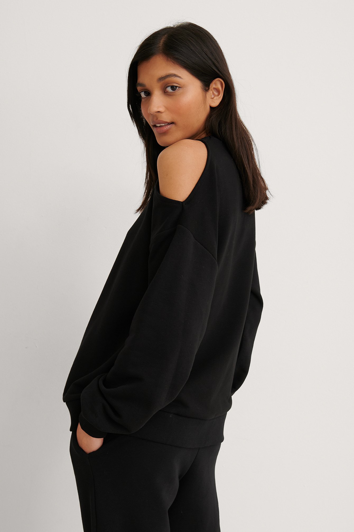 sweatshirt with sleeves cut off