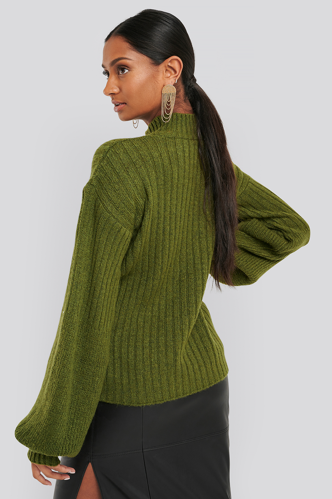 big sleeve sweater