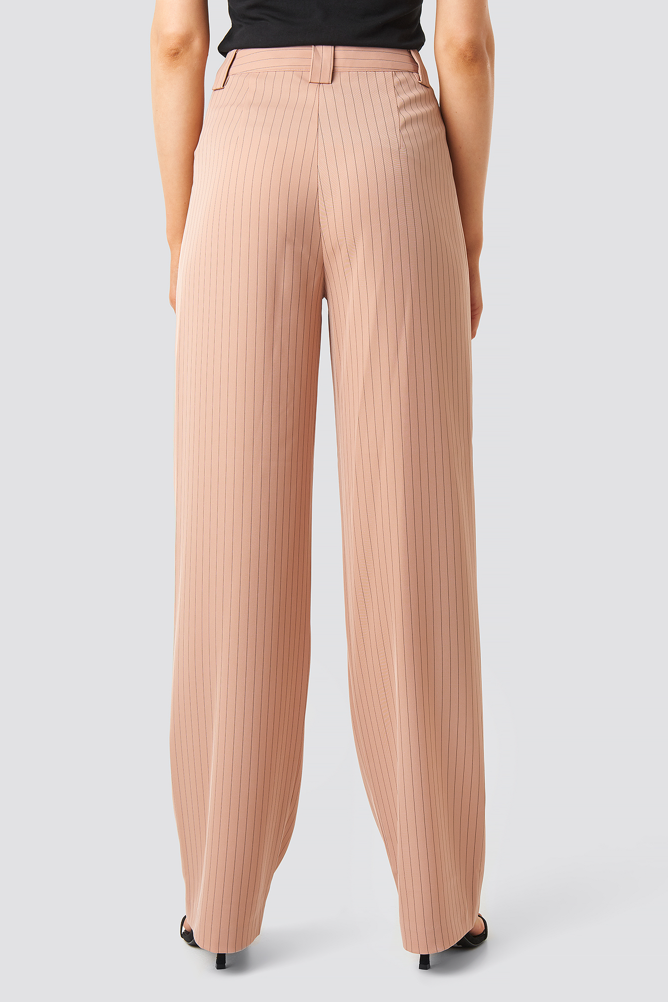 nakd flared striped pants