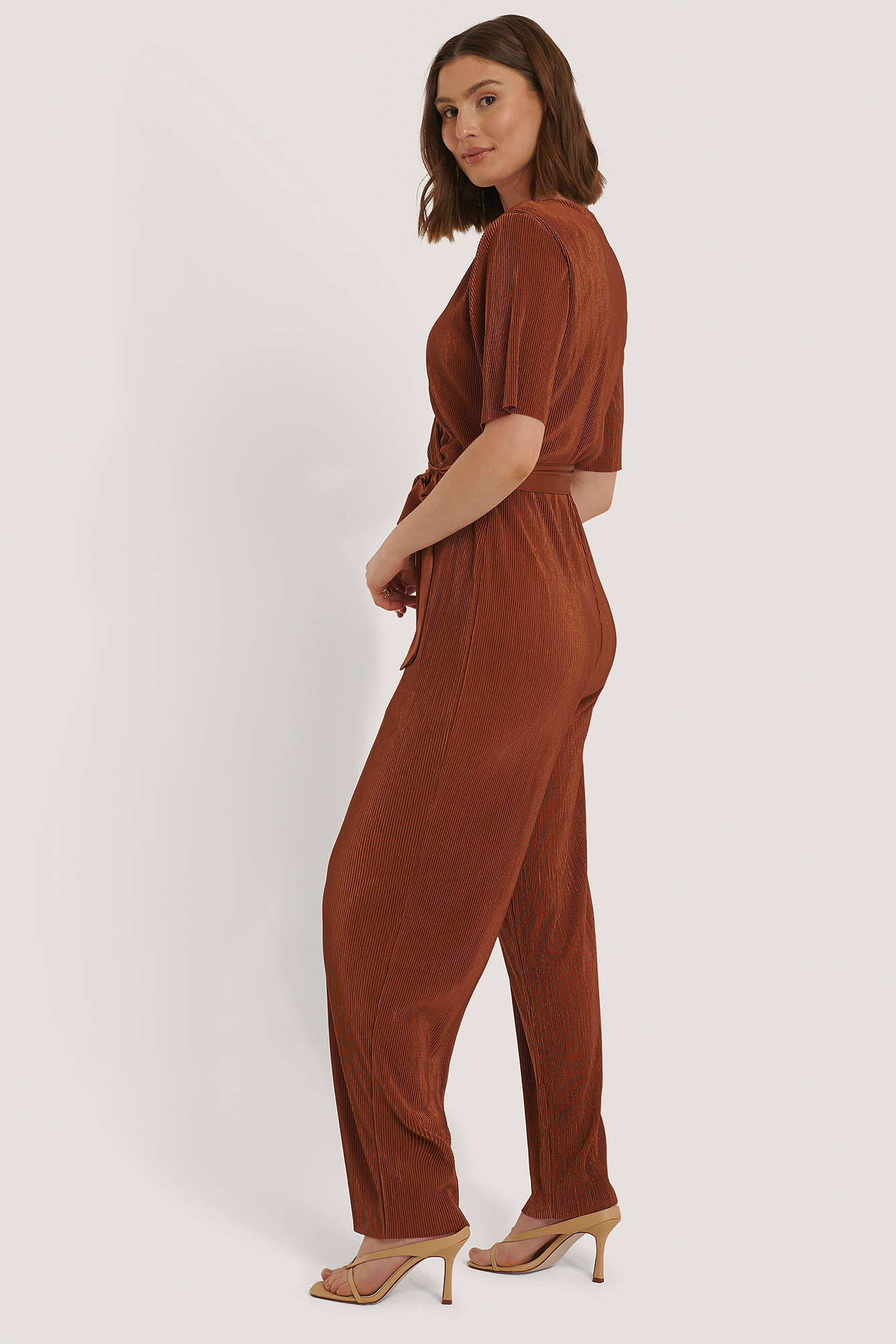 tie jumpsuit