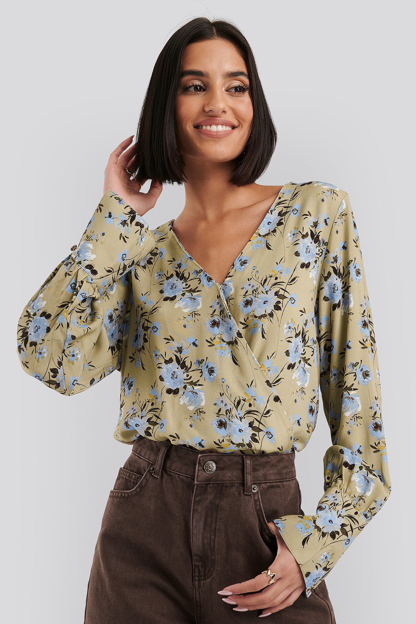 wide cut blouse